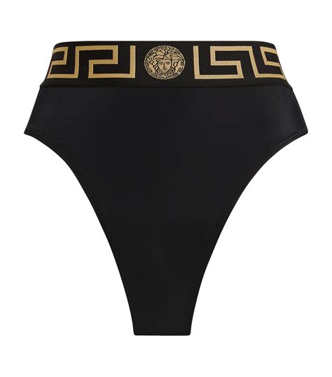 versace high waisted bikini bottom.